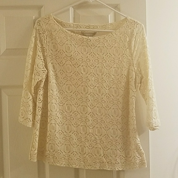 Banana Republic Lace Shirt NWT - Picture 1 of 3